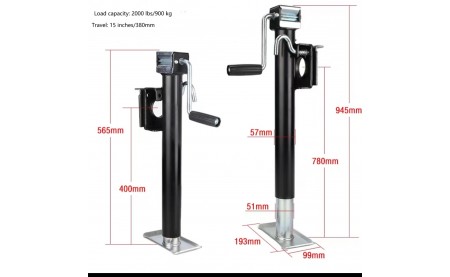 2025 Upgraded Trailer Jack & Landing Gear Release