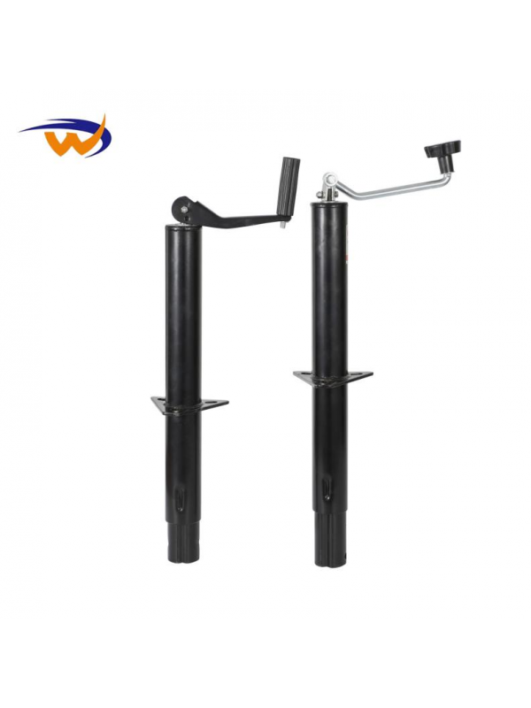 2000lbs Black Powder-Coated Hand Trailer RV Lifting Equipment Jack
