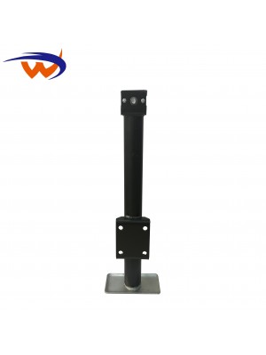 Durable and High Quality Cylindrical Sidewind Weld with 4 Holes Plate2000lbs Trailer Jack